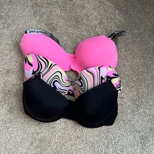Juicy Couture Bra Bundle NWOT